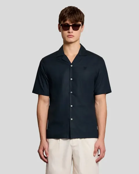 Lyle & Scott Revere Collar Poplin Shirt