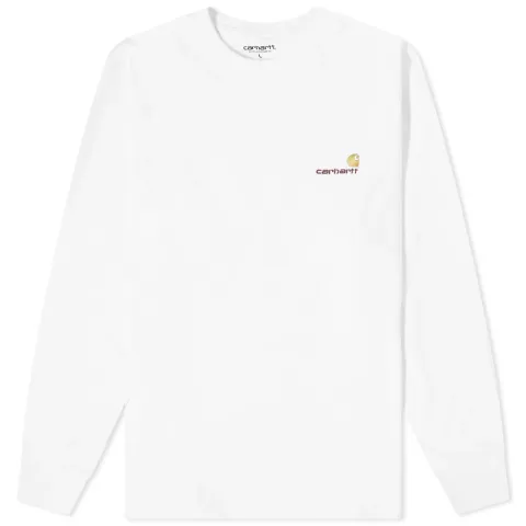 Long Sleeve American Script T-Shirt