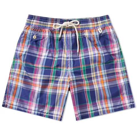 Plaid Traveller Swim Short
