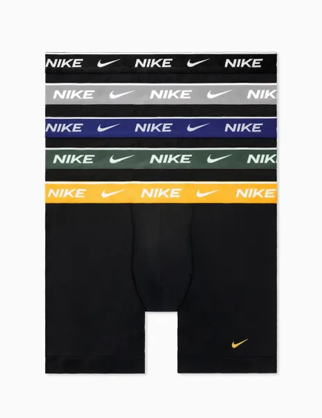 Nike 5 Pack Cotton Stretch Boxer Briefs