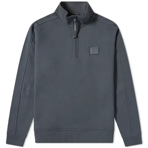 Metropolis Patch Logo Quarter Zip Sweat
