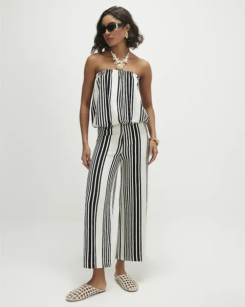 River Island Jersey Stripe Culottes