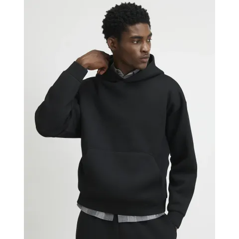 River Island Premium Oversized Fit Cotton Hoodie