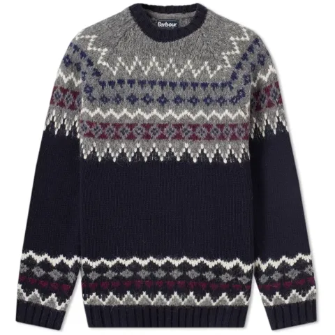 Wetheral Fair Isle Crew Knit