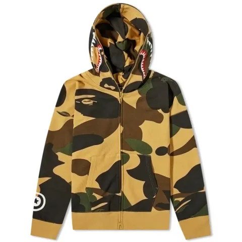 Giant 1st Camo Shark Loose Fit Full Zip Hoody