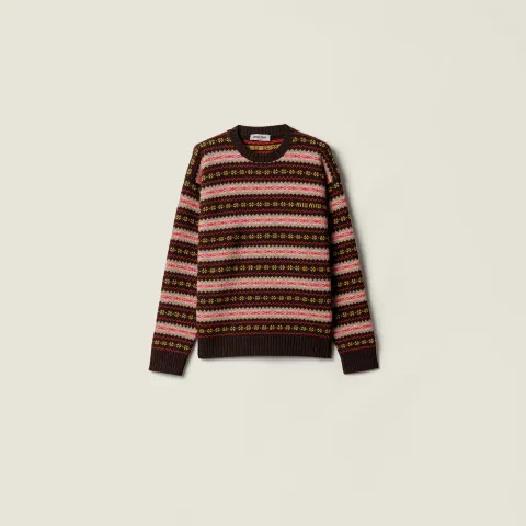 Wool crew-neck sweater