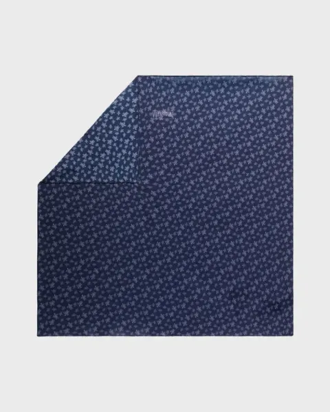 Vilebrequin Cotton Voile Scarf Micro Ronde Des Tortues