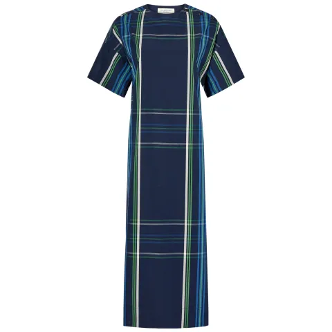 Check Midi Dress