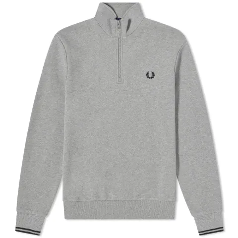 Half Zip Crew Sweat