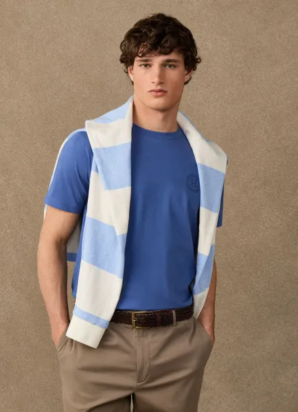 Classic Fit Branded H T-Shirt