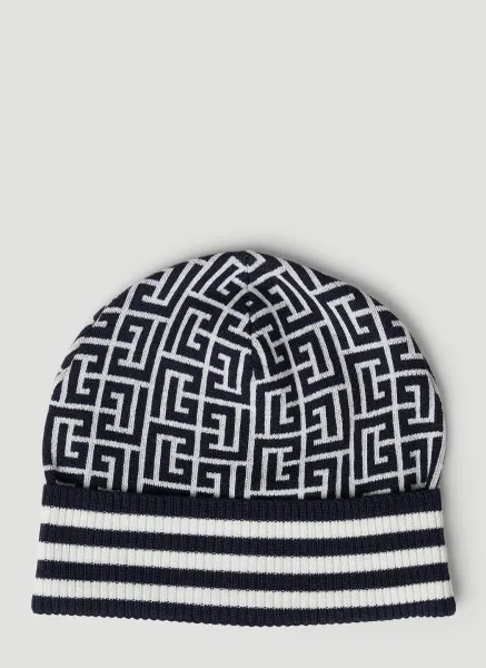 Monogram Beanie Hat