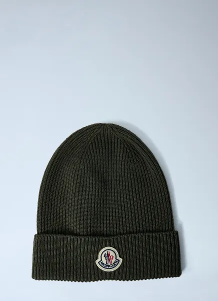 Logo Motif Beanie Hat