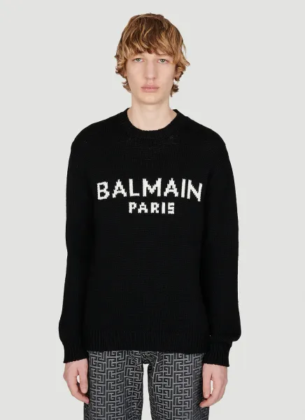 Logo Knit Sweater