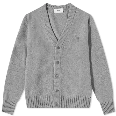 AMI Tonal Small A Heart Cardigan