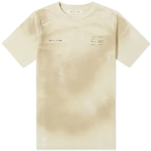Painted Camo Double Logo Tee