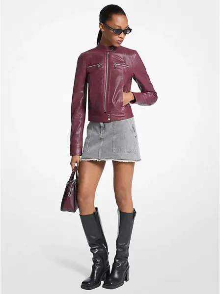 Michael Kors Leather Jacket