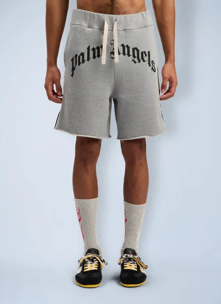 Curved Logo Track Shorts