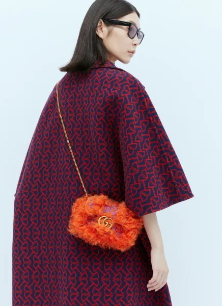 Shearling Mini Shoulder Bag