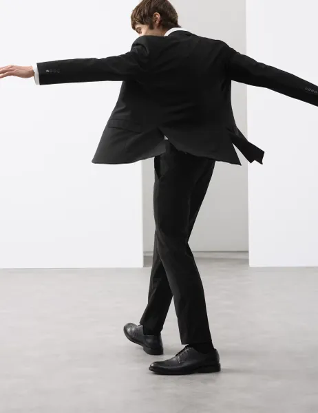Autograph Tailored Fit Performance Trousers Black