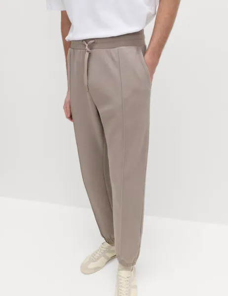 Marks & Spencer Pique Scuba Joggers Mushroom