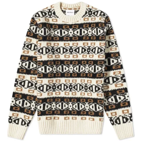 Viggo Alpaca Fair Isle Knit