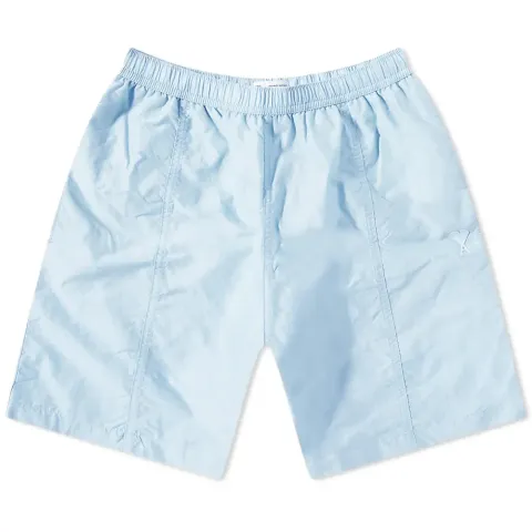 AMI Small A Heart Long Swim Shorts