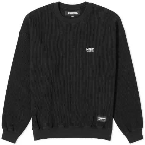 Waffle Crew Sweater
