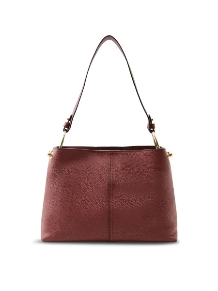 Lana Grain Leather Hobo Bag