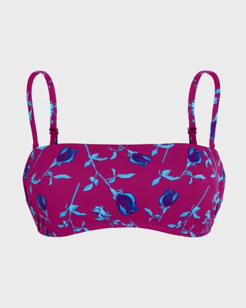 Vilebrequin Women Bandeau Bikini Top Roses