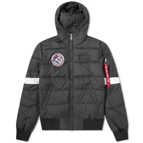 NASA Hooded Puffer Jacket