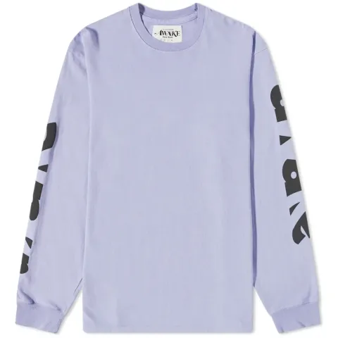 Long Sleeve Block Out Logo T-Shirt