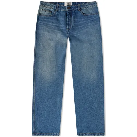 AMI Straight Fit Jeans