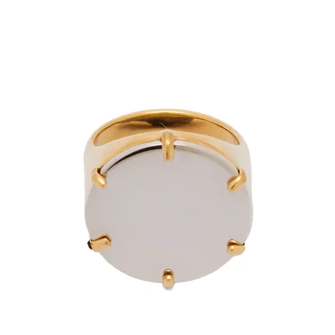 A.P.C. Eloi Logo Signet Ring