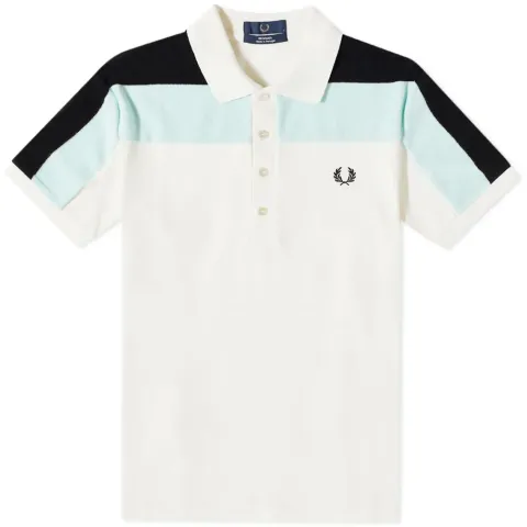 Towelling Panel Polo