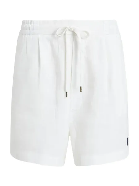 Drawstring Shorts White