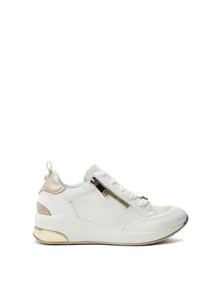 Moda In Pelle Corali Lace Up Trainers