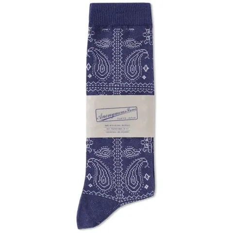 Paisley Crew Sock