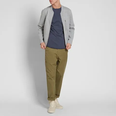 Long Sleeve Aske Perforated Tee