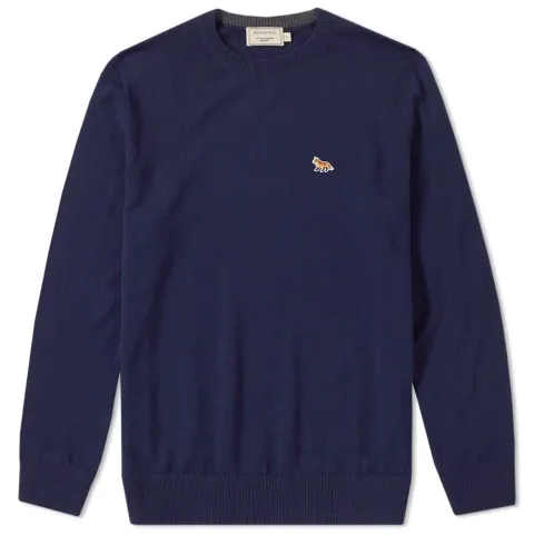 Maison Kitsuné Merino Crew Knit