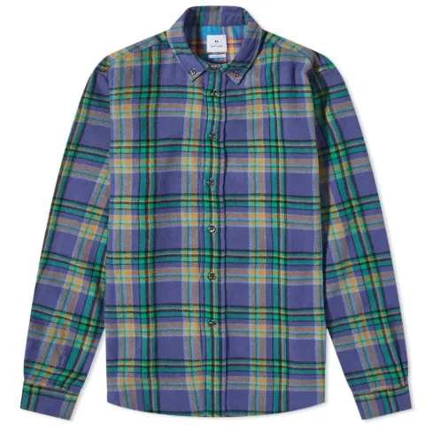 Button Down Checked Shirt