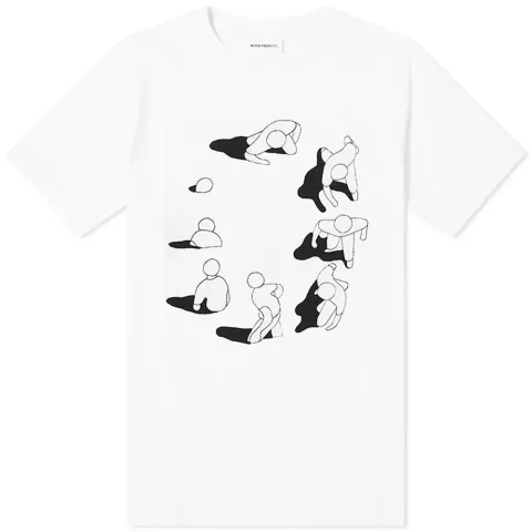 X Geoff Mcfetridge Niels Circle Logo T-Shirt