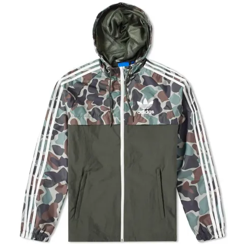 Reverse Camo Windbreaker