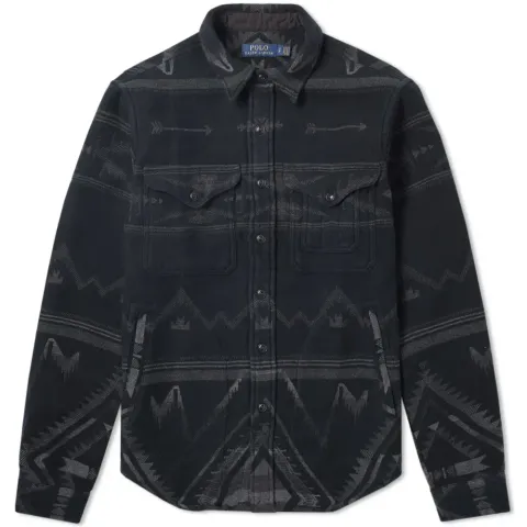 Beacon Print Overshirt