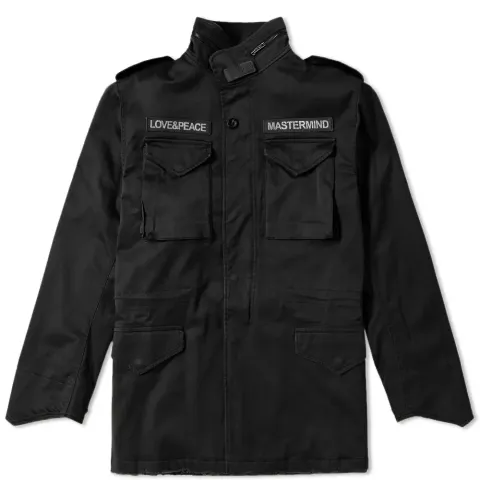 Embroidered Skull Logo M-65 Jacket