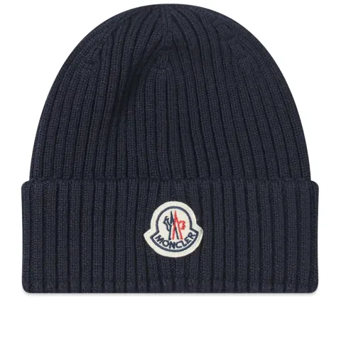Chunky Rib Logo Beanie