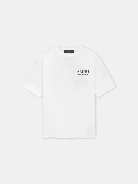 BONES STACKED TEE - White