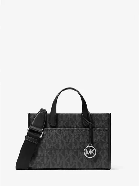 Gigi Small Signature Logo Messenger Bag