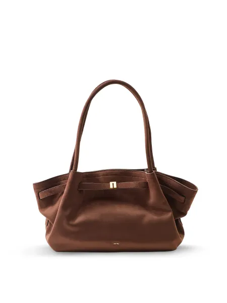 JW PEI Hana Wide Faux Suede Tote Bag