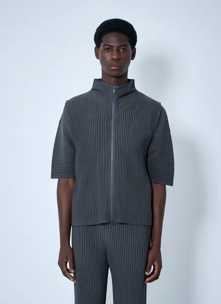 Pleated Vest