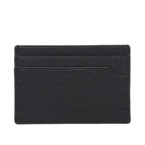 Grained Calfskin Card Holder